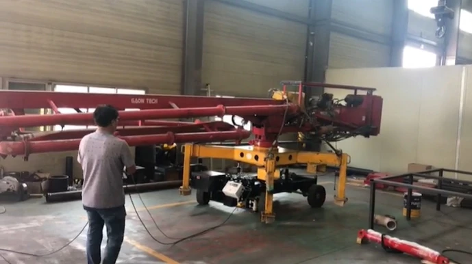 Top ranking Boommaster Safe with a wired Remote Control Electric Transport Vehicle for Construction / Factory / Plant