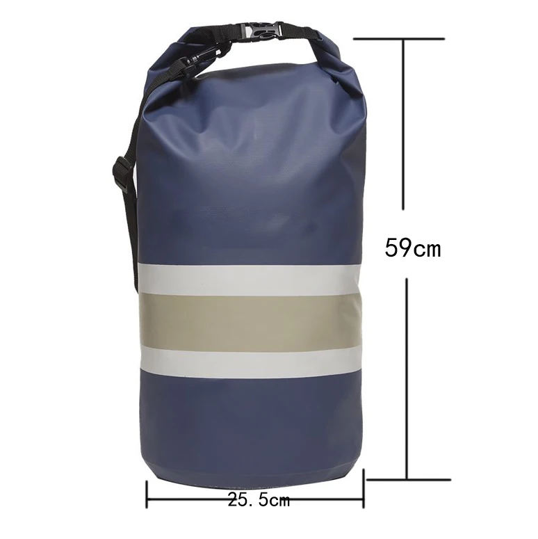 
Custom Logo Floating Waterproof Dry Bag 5L/10L/20L/30L/40L, Roll Top Sack Keeps Gear Dry for Kayaking Boating Swimming 