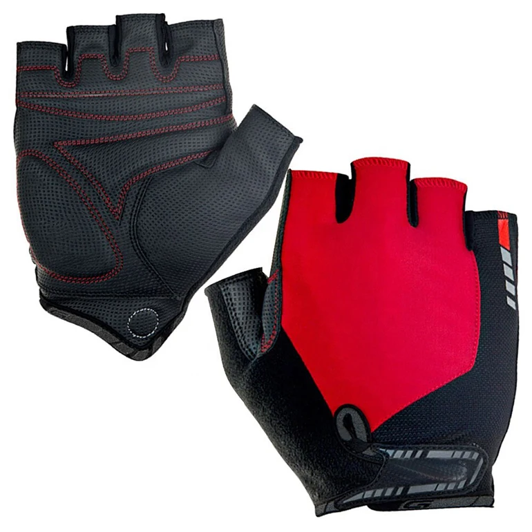 Fingerless Sports Cycling Gloves OEM Custom Anti Slip Shock Absorbing Lightweight Half Finger Cycling Bike Gloves