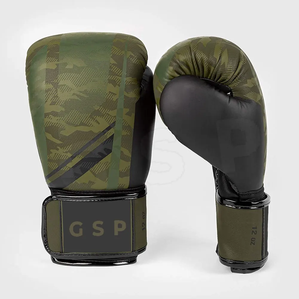 Leather Men Boxing MMA Gloves for Training