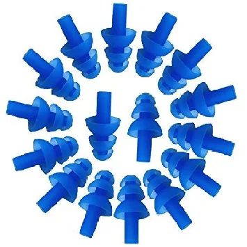 USA Based, In stock Silicone TPR reusable ear plugs NRR 25dB SNR 30dB Soft Noised Reduction Ear Protection Christmas shape CE ANSI