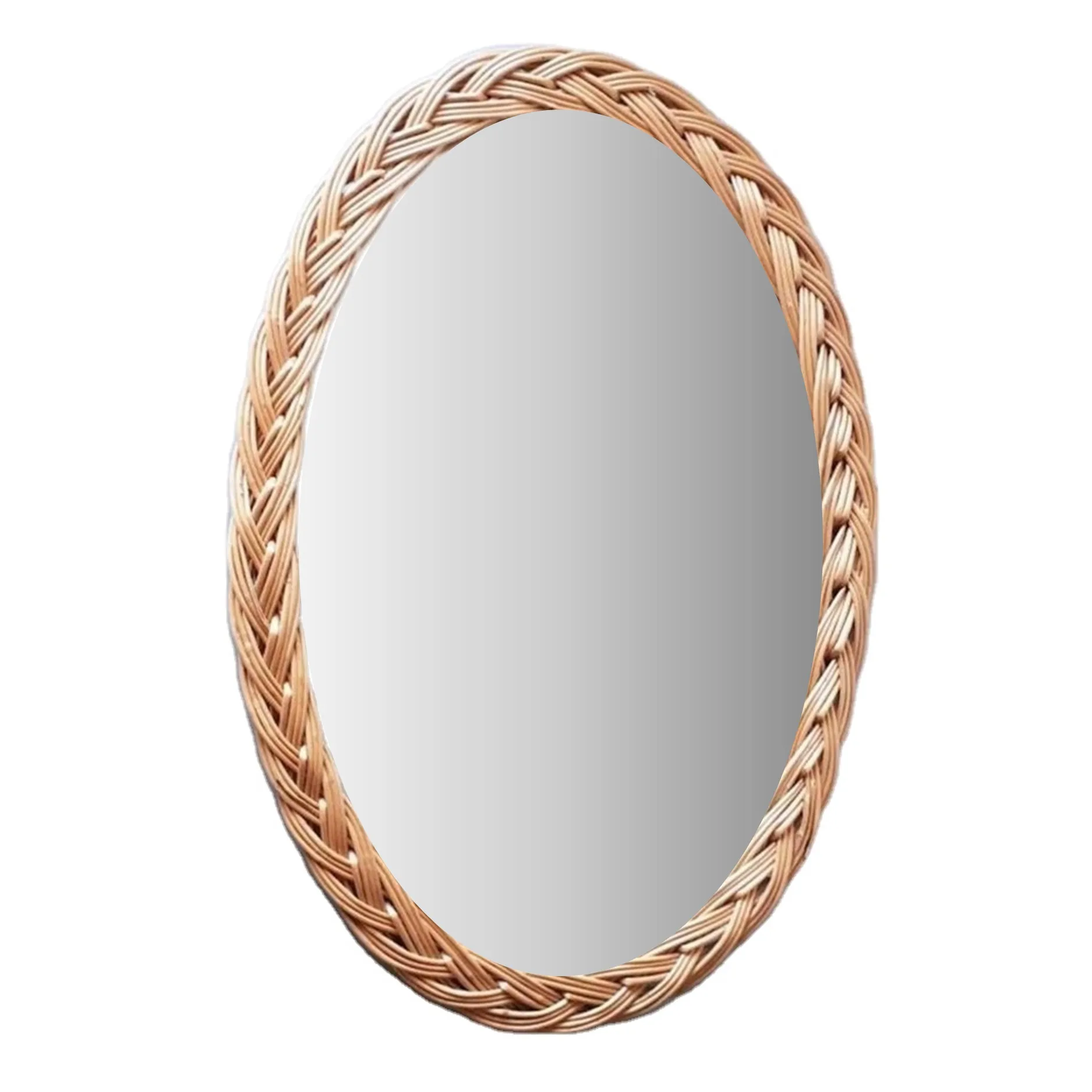  Гарантированное зеркало из ротанга гиацинта плетеное в европейском стиле для жилых помещений подарок Вьетнама