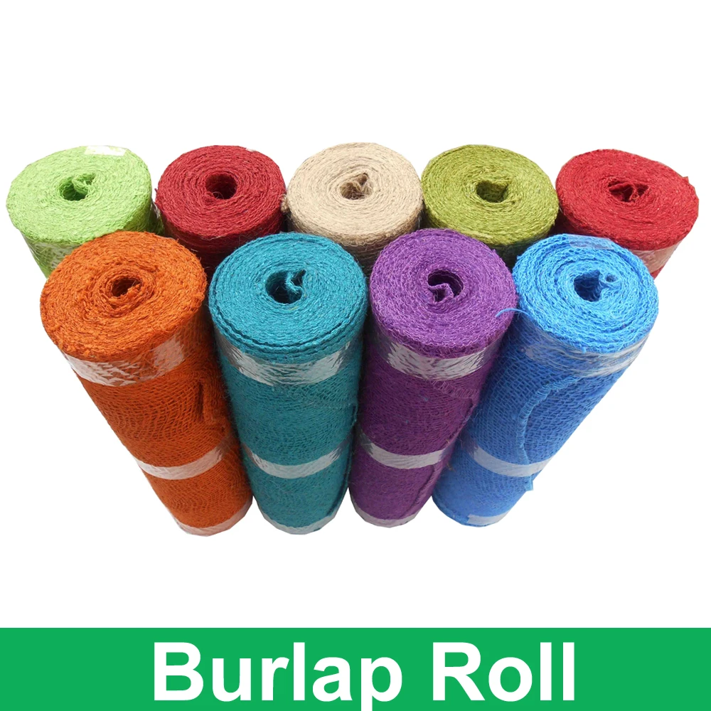 Экологичная натуральная мешковиная лента, рулон мешковины, Бангладеш, сделай сам, материал для рукоделия, Плоская Лента из мешковины