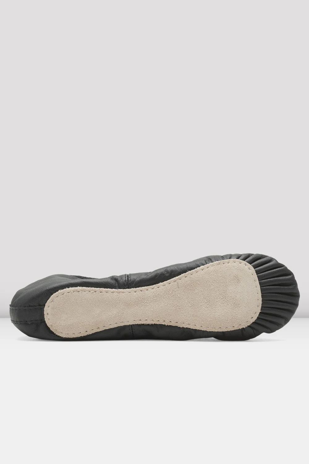 Высококачественная эластичная коричневая балетная танцевальная обувь с разрезной подошвой