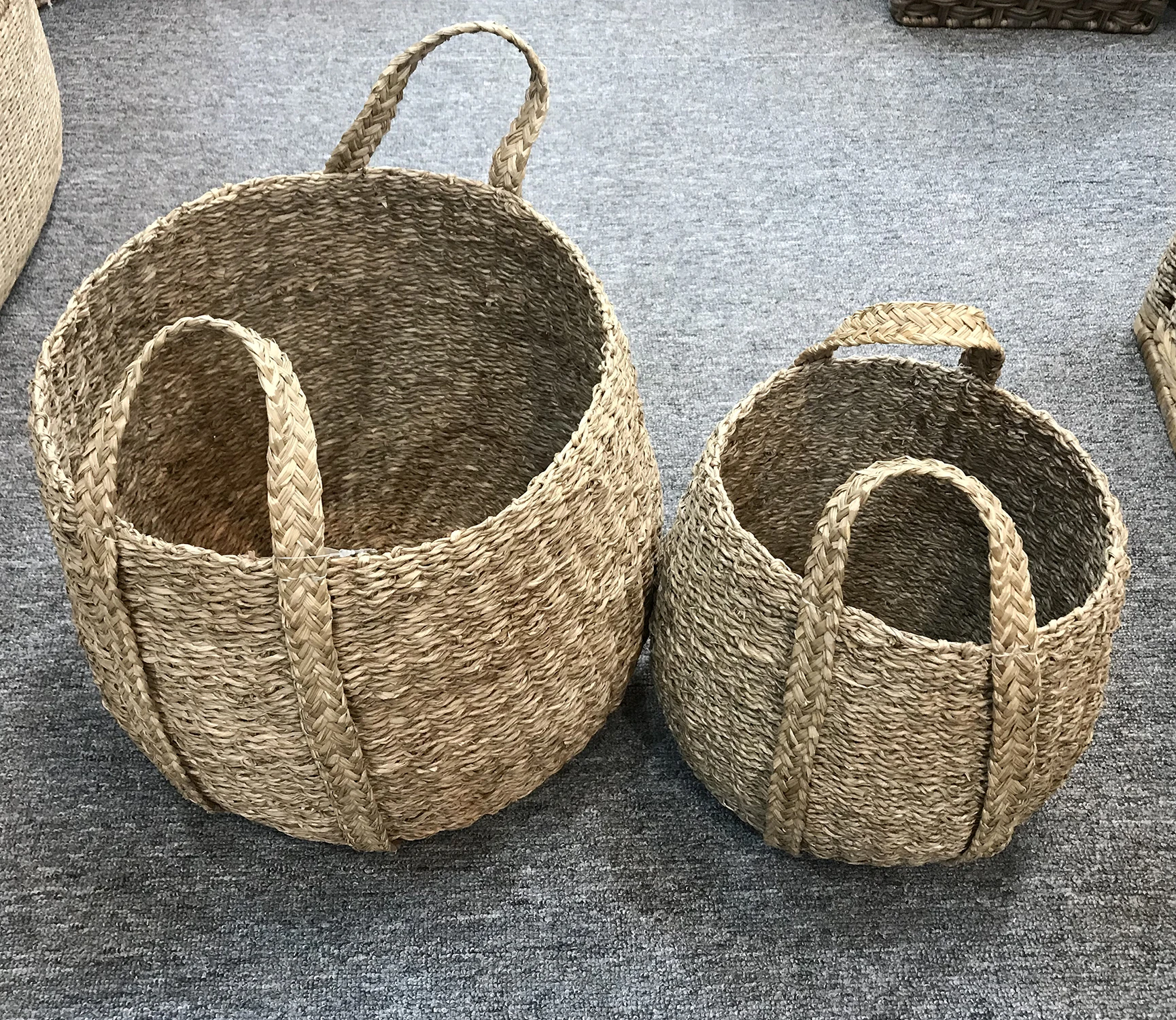 Хит продаж оптовая продажа корзина для хранения из натуральных морских водорослей многофункциональные коробки и корзины используемые в качестве украшения дома аксессуары интерьера