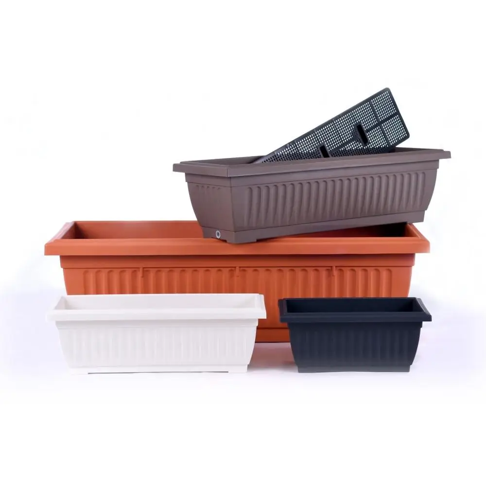 Malaysia Manufacturer Plant Biodegradable Plastic Self Watering Garden Pots Planters