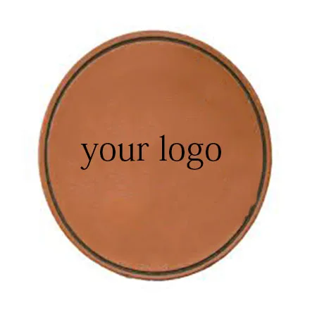 New Design Leather Labels With Custom Logo Printing Available In All Colors