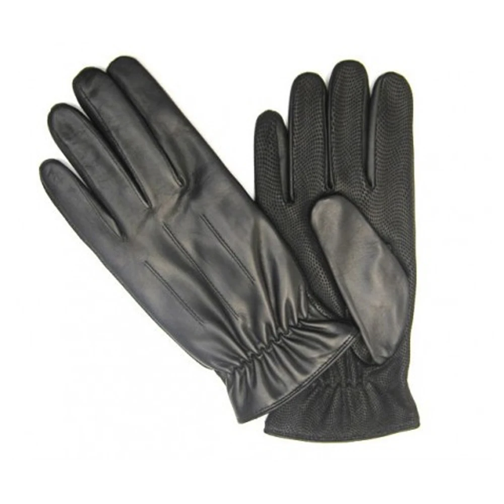 Модные черные коричневые желтые перчатки из натуральной оленьей кожи без подкладки с закрытыми пальцами для вождения и езды на мотоцикле