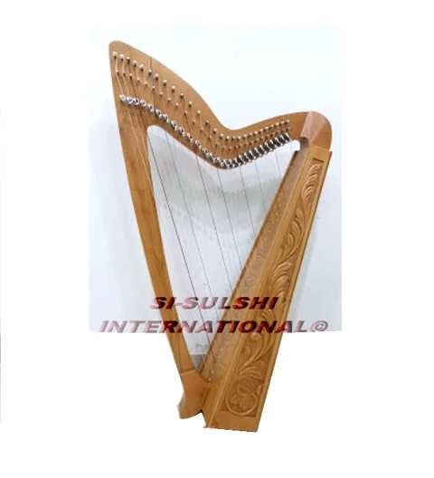 IRISH CELTIC HARP 27 STRINGS WITH LEVERS (BEECHWOOD)