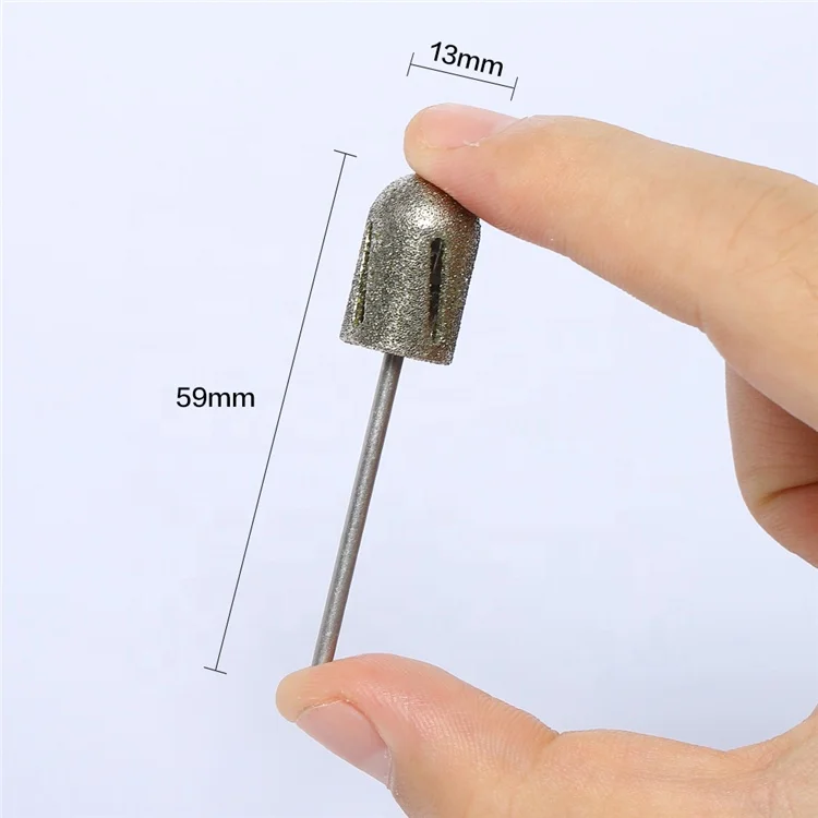 
Nail Drill Bit Diamond Foot Callus Cuticle Clean Cutter 3/32