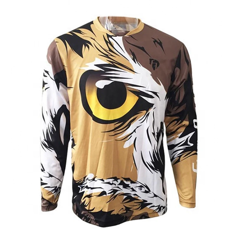 Custom Design MX Motocross Riding Protective Clothing Jersey, Youth Unisex Enduro Racing MX Jersey Dirt Bike Practice Jersey