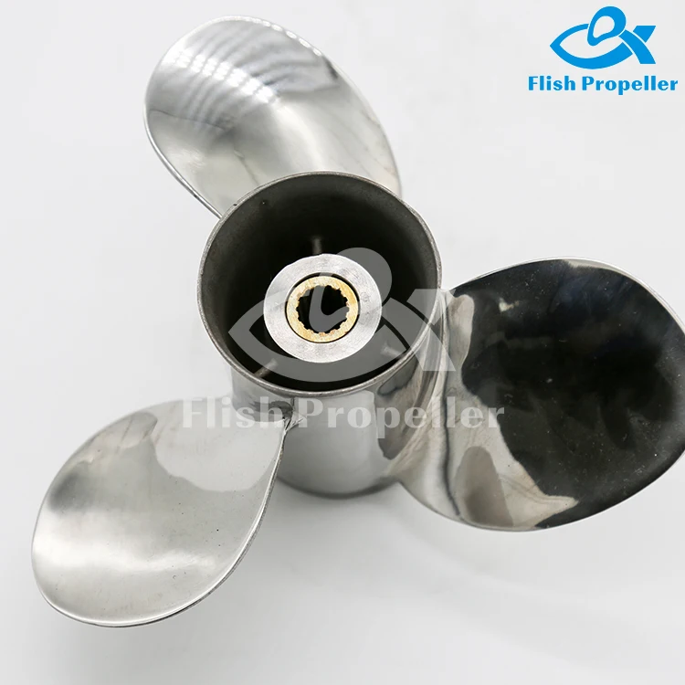 Stainless steel Marine Boat Outboard Propeller For Mercury Engine 9.9-15HP
