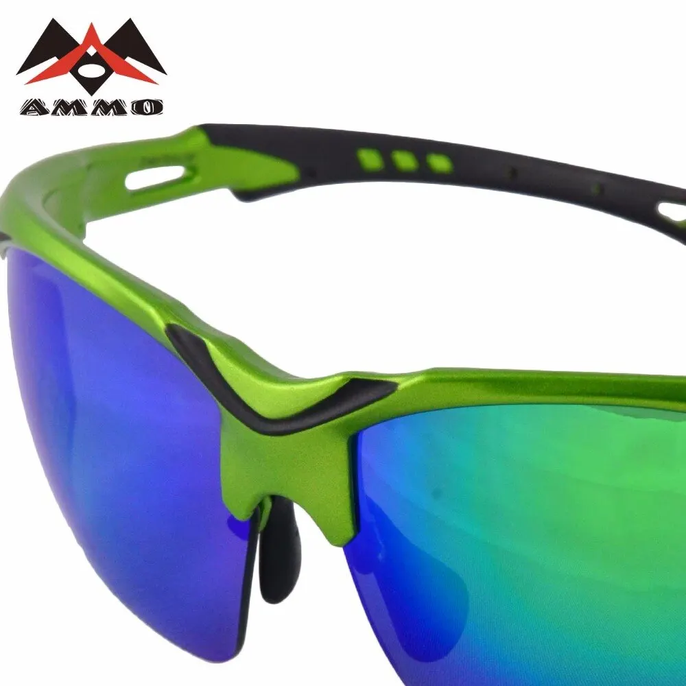 Borjye J140 Polarized Anti-UV half rim sport sunglasses