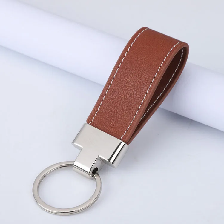 Рекламный брелок из искусственной кожи для подарков на день отца