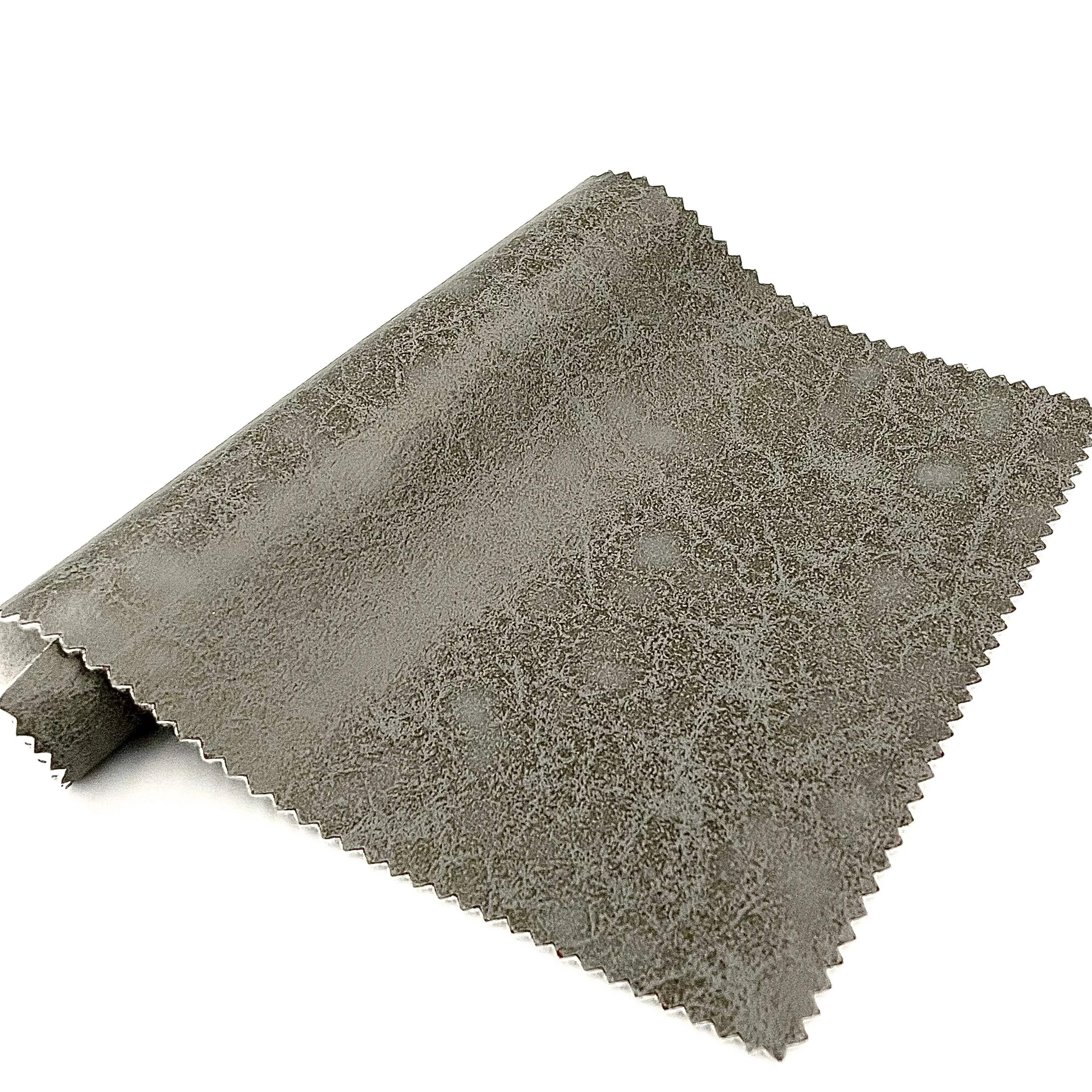 EPO Eco Friendly Two Toned Waterproof Recycled PVB Foamed Faux Leather for Sofas