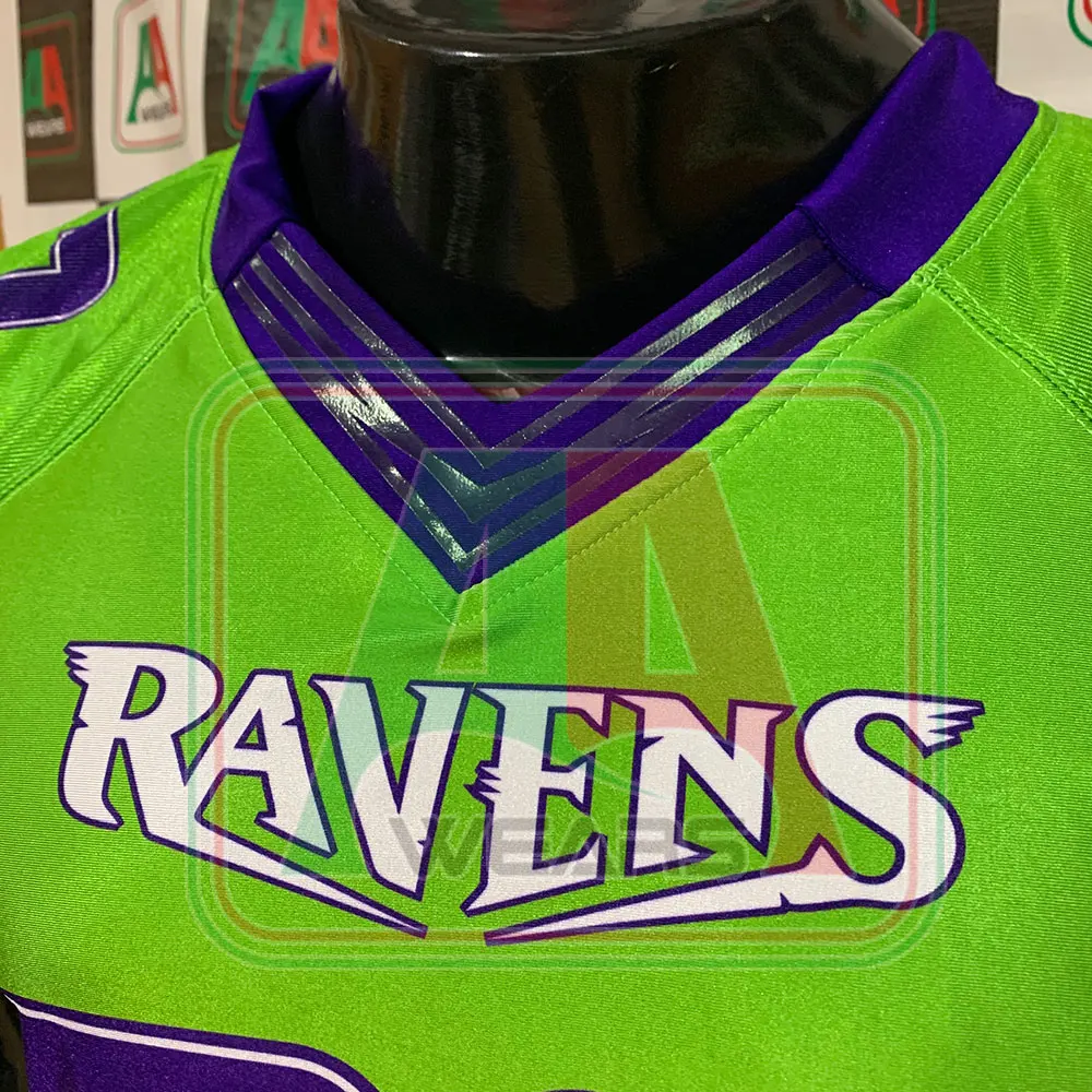 Top Quality American Football Uniforms Customized Designs Printing Sublimated Quick Dry Breathable American Football Uniform Men