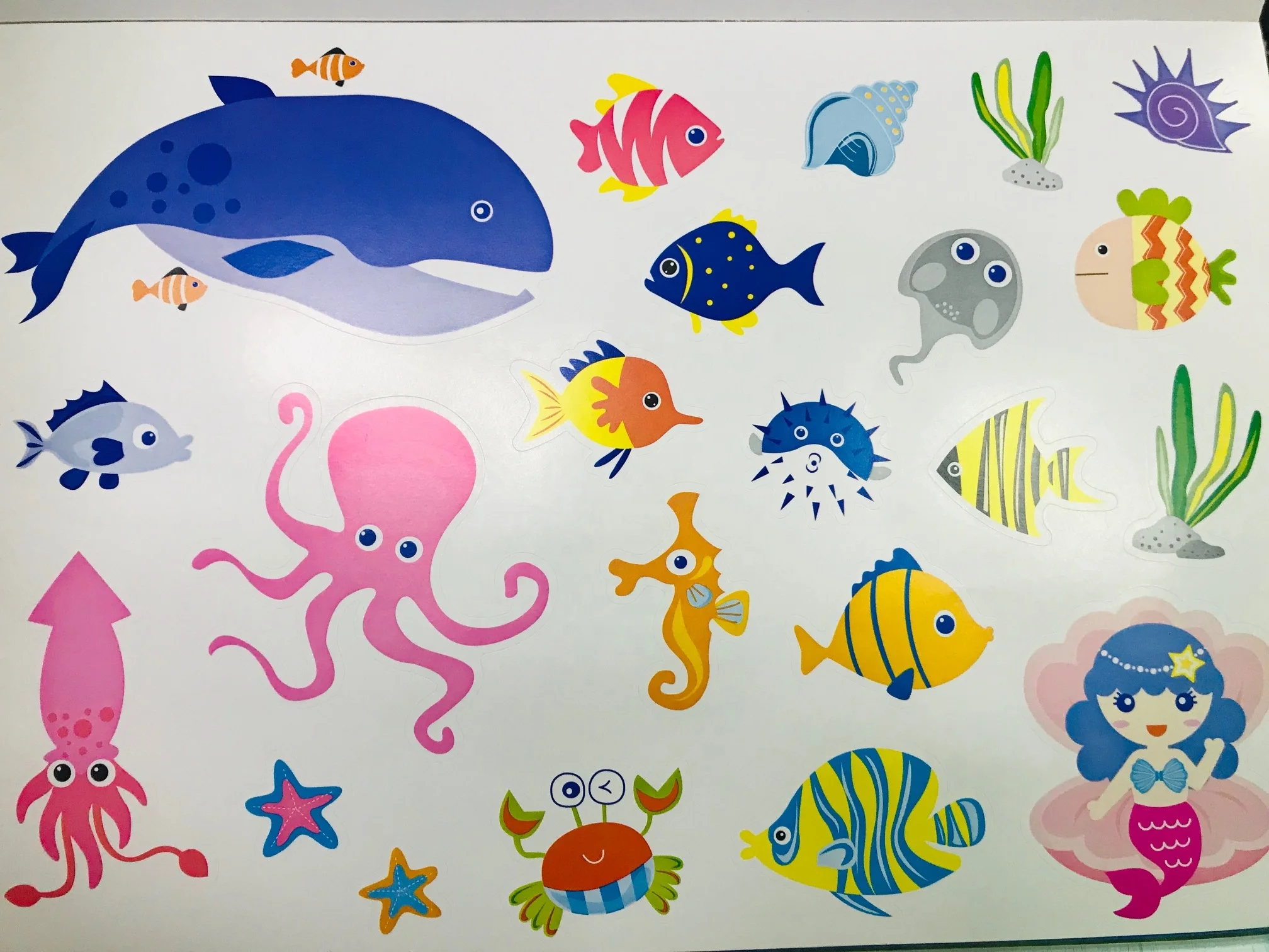 110 pieces reusable sticker coloring book for children