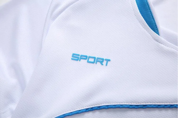 Футболки Спортивная униформа для детей одежда футбольные комплекты девочек летние детские мальчиков