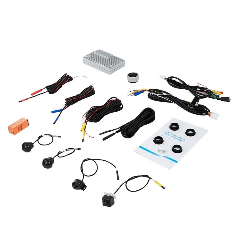 3D 1080P HD 360 Degree Bird View Surround System Panoramic DVR Camera 24 Hours Parking Surveillance for All
