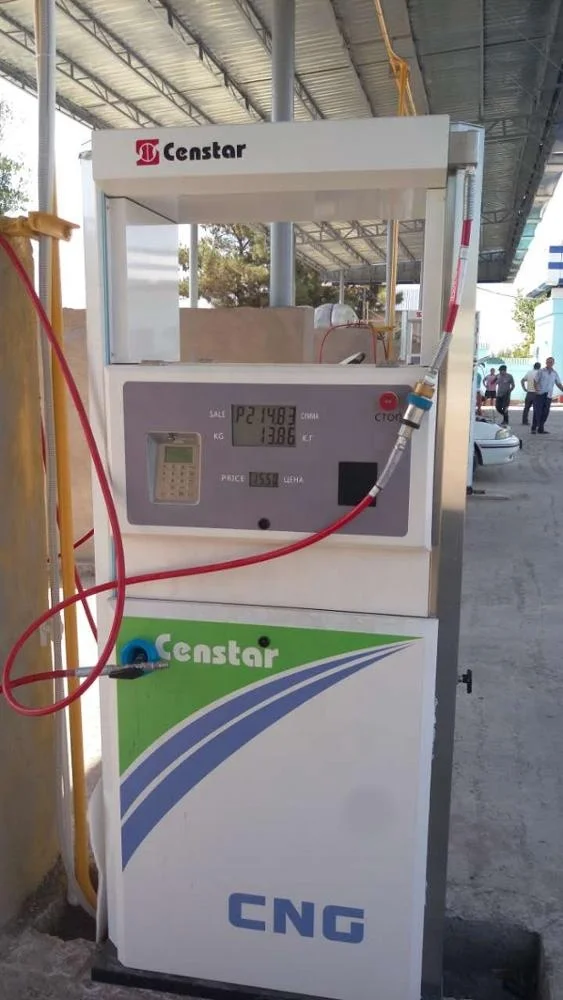 Censtar compressor dispenser for natural gas filling stations