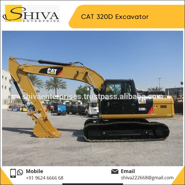 Caterpillar 320D Excavator with Powerful Digging Capability