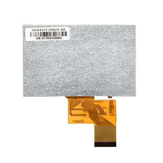 4.3 inch TFT LCD screen 480x272 resolution RGB interface display panel