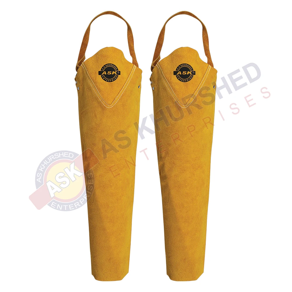 Welding Leather Sleeves Heat And Cut Resistant Work Safety Clothing Heavy Duty Welder Sleeves