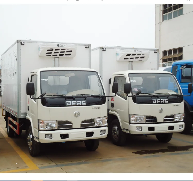 Brand New DONGFENG 3 tons Refrigerator Cold Box Truck Freezer Van Truck for Sale