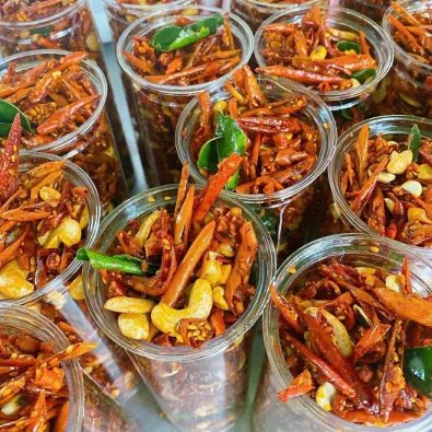  Хрустящие закуски из тайского перца оригинальный вкус с смешанной