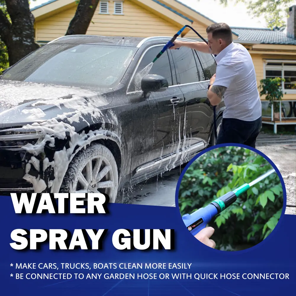 Air foam wash gun