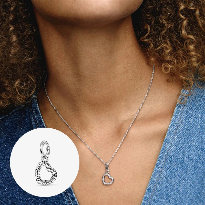 925 Sterling Silver Popular Dangle Charms Bead Fit Original Charm Bracelet Necklace DIY Making