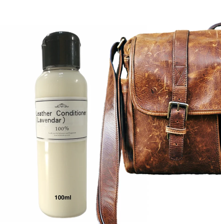 Car Leather Conditioner 2 - in - 1 Natural Formula Cleaning & Conditioning Lanolin Leather Honey Restorer