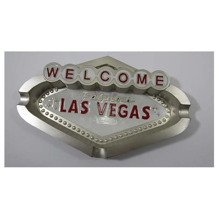 Индивидуальный дизайн специальная металлическая пепельница квадратной формы