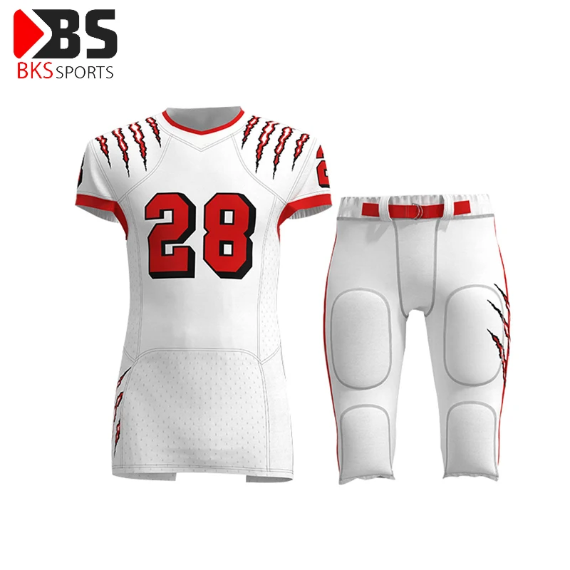 Pakistan Custom Sublimation Training Football Uniform Sports American Football Uniform Jersey and pant