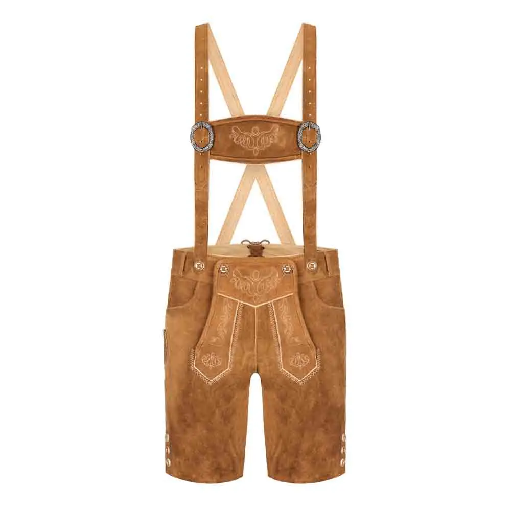 Немецкие длинные брюки старого коричневого цвета babario okobergest Trachten Lederhosen burg