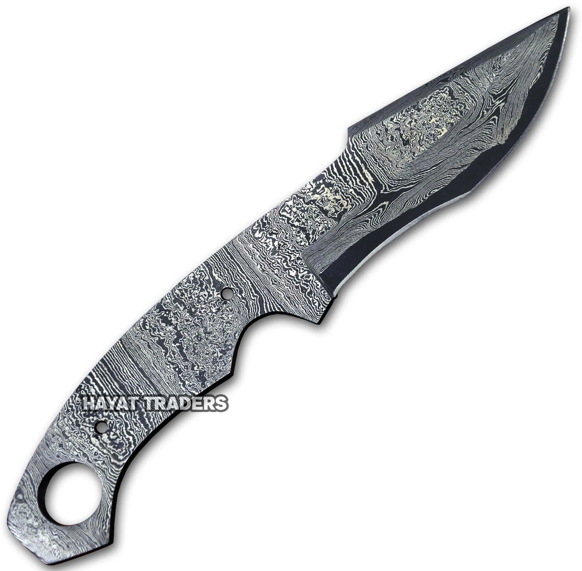  Охотничий нож из дамасской стали OAL San Mai 9 1 дюйма без лезвия Ручная ковка поставка ножей ручная работа