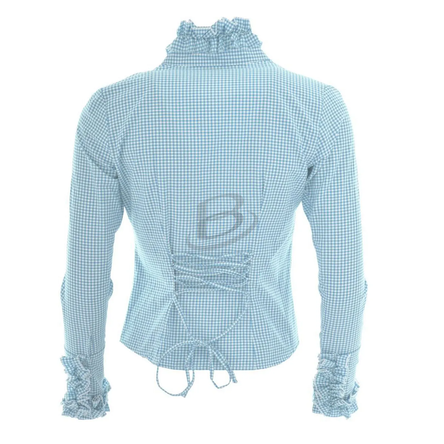 German Trachten Women Notch Neck Short Sleeve Plaid Shirts Checkered Blouse Tops (Oktoberfest Bavarian Blouse) with quality 2022