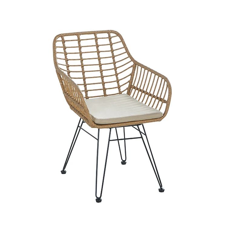 2022 Hot Sale Outdoor Garden Patio Corner Synthetic Dining Table And Chair Rattan Set Furniture