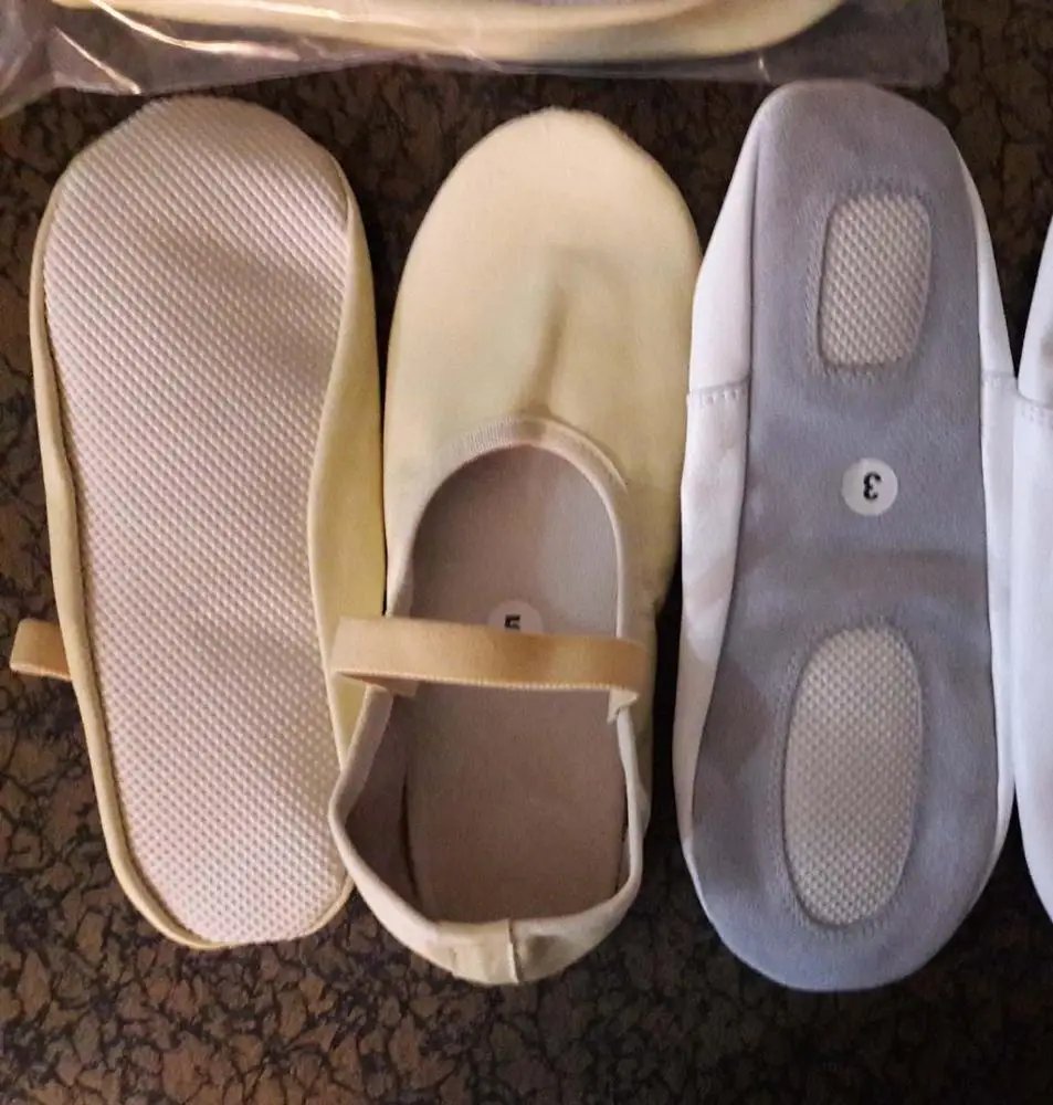 Kid Adult Canvas Soft Dancing Gymnastics Slipper