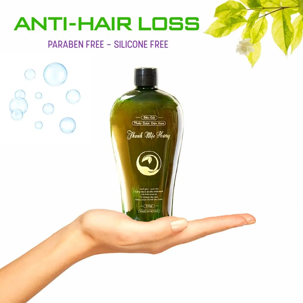 Manufacturer Thanh Moc Huong Brand Shampoo Anti-Loss Hair Promotes Hair Growth Shampoo Hair Care Products