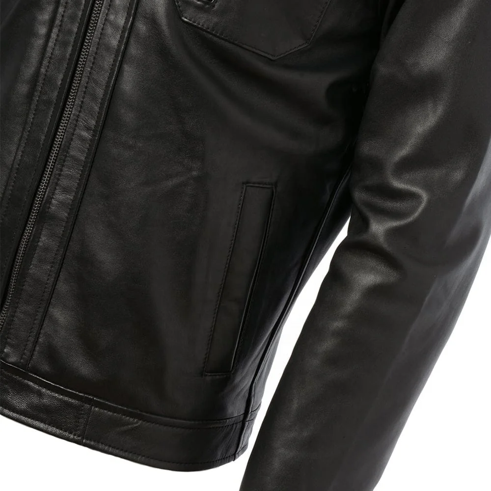 
2019 New Design Top Quality Pure 100% Leather Jacket 