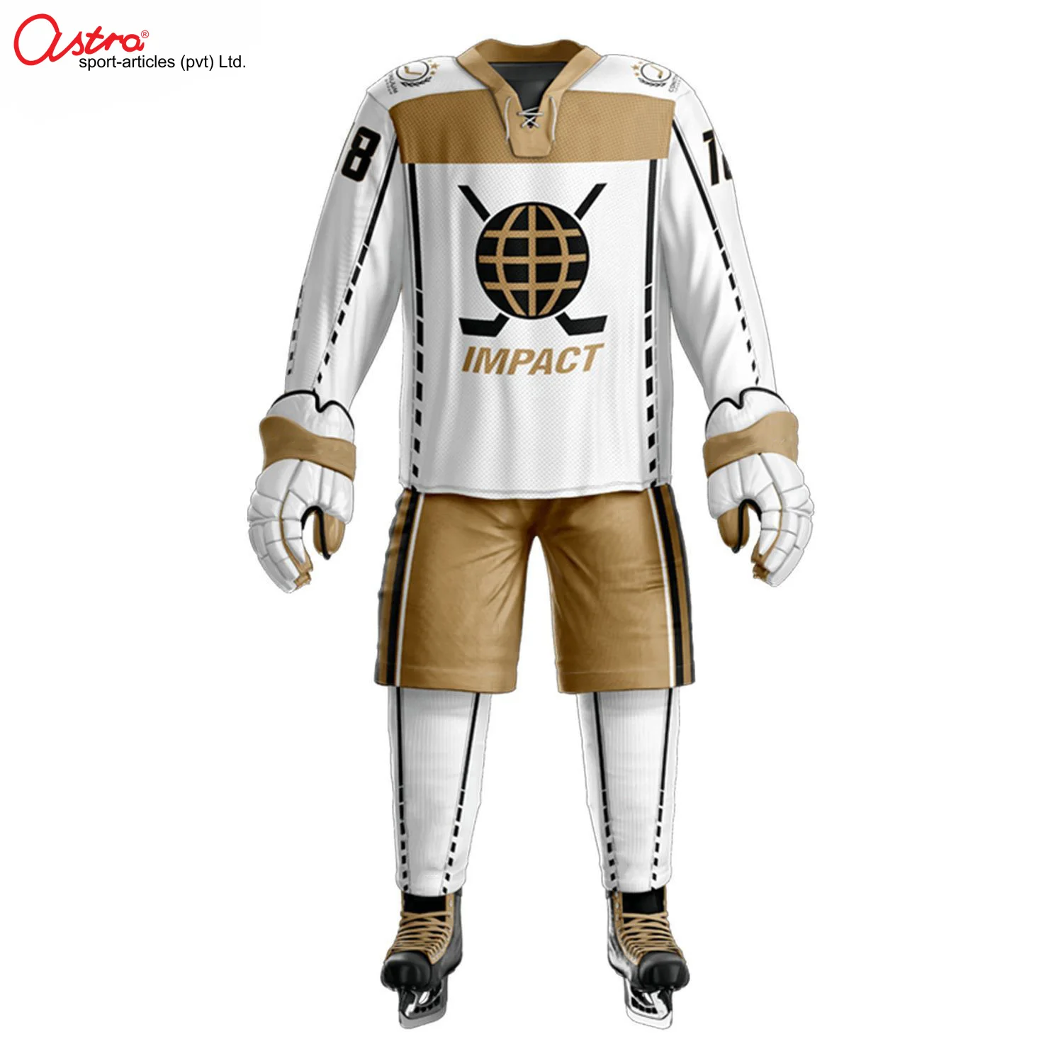 Wholesale Premium Quality Ice hockey jersey, customize logo children size adult size ice hockey uniforms