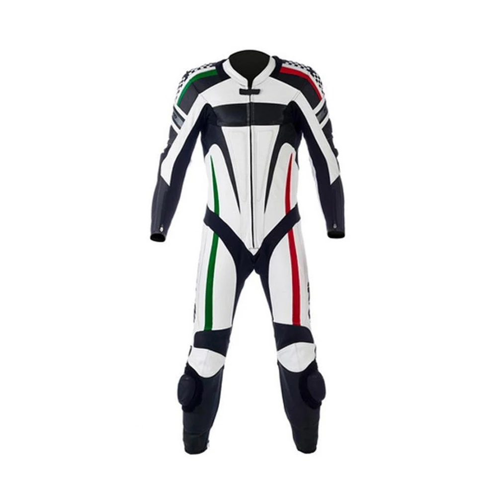 
Premium Quality Motorbike Suits Genuine Leather Made Full Body Protection Suits With Customized Logo Printings For Sale 