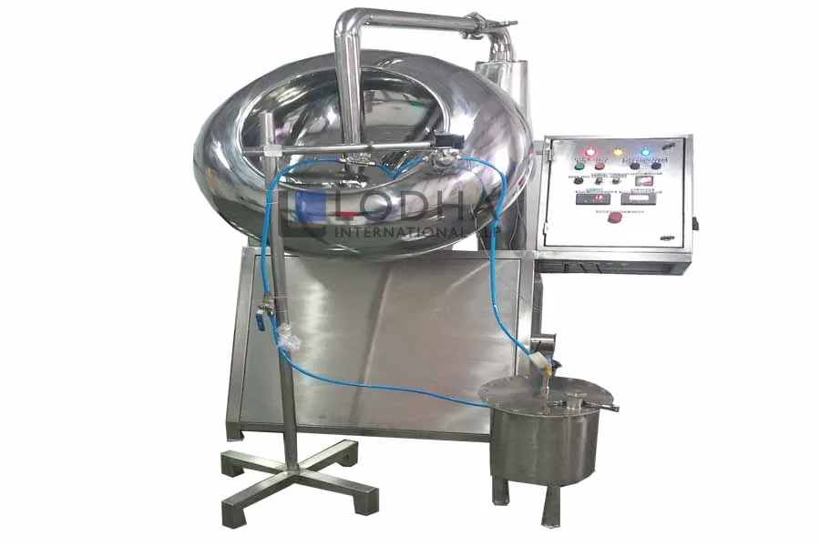 Lab Coating Pan 2kg Sugar Tablet Coater Compact Design Pan Machine
