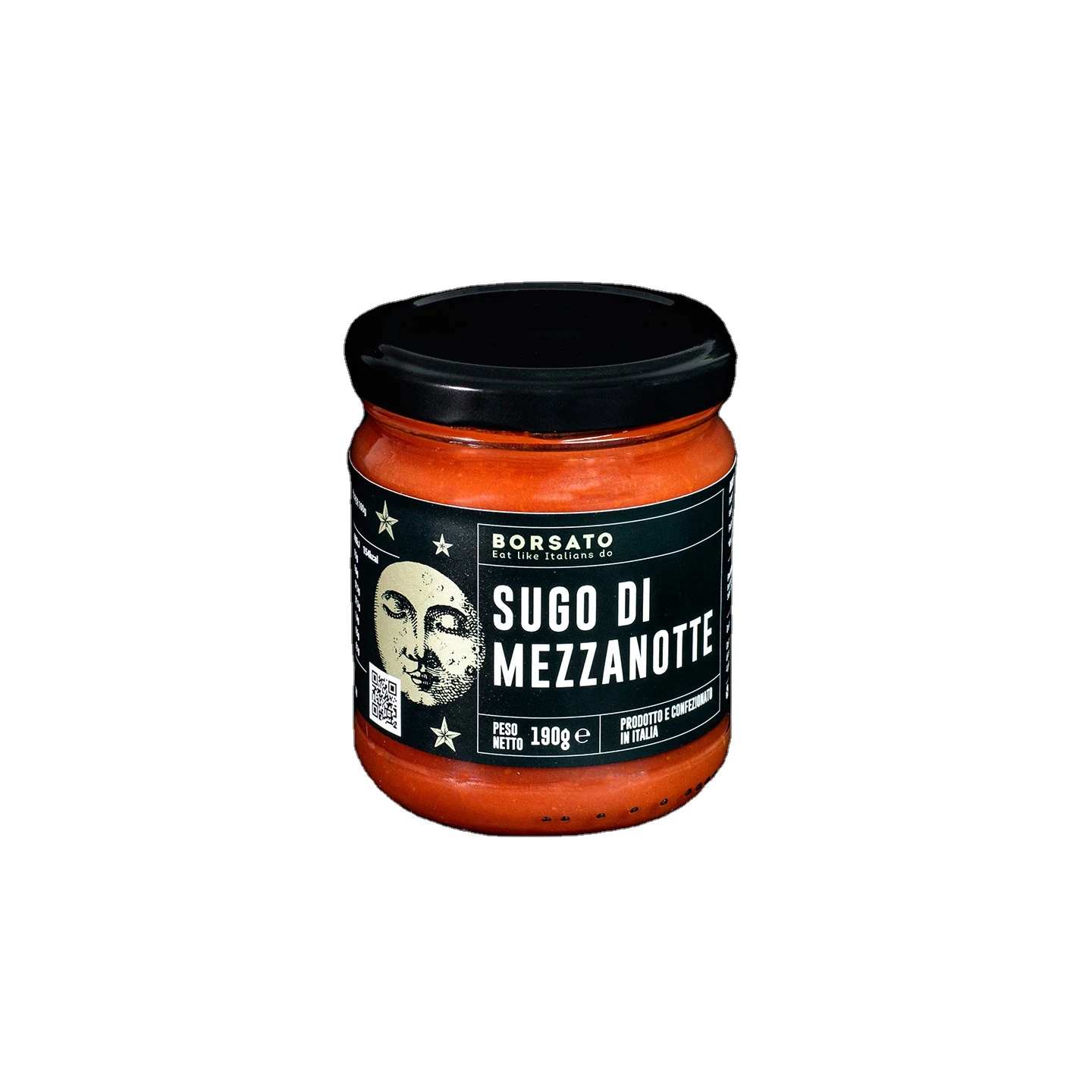 Midnight sauce with the best Italian tomatoes and a pinch of secret