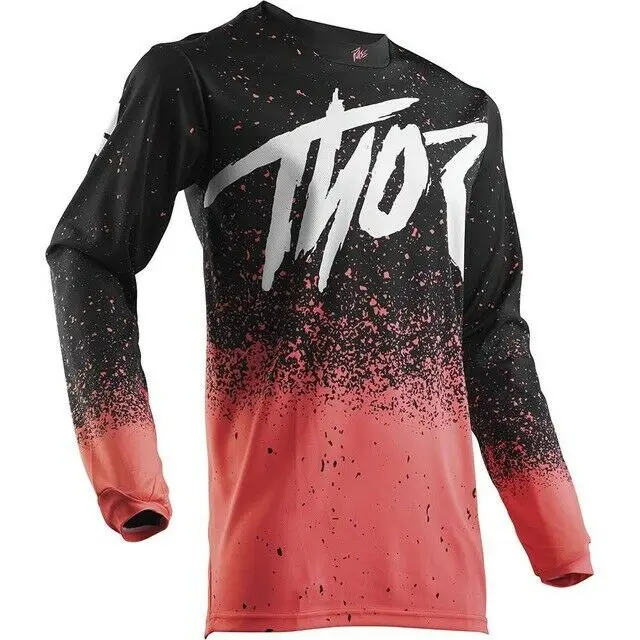 Mens Cycling Jersey MTB Long Sleeve Shirt Motorcycle Tops Sublimation Custom Racing T-shirt Motorcycle & Auto Racing for Men