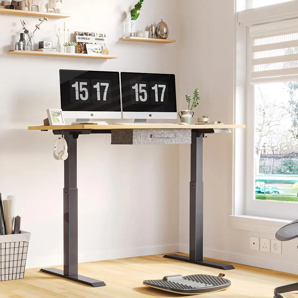 China Manufacturer Dual Motor Ergonomic Electric Stand up Desk Standing Table Desk Stand for Table PC