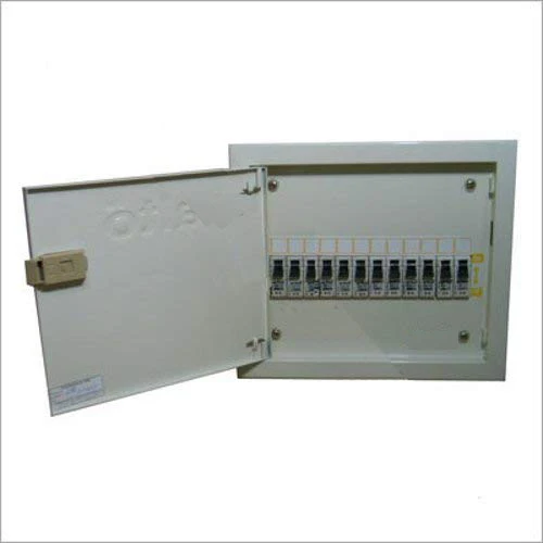 High Quality  Metal 12 Way TPN Double Door MCB Distribution Board (White, 1 Piece) Warranty : 1 Yr