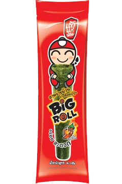 Tao Kae Noi Big Roll Grilled Seaweed  3g x 12 x12 Spicy  Flavor