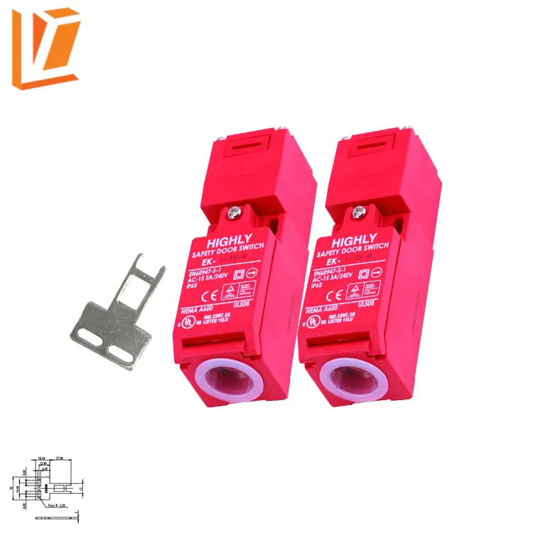 EK-6-55-F Flat ip65 limit switches